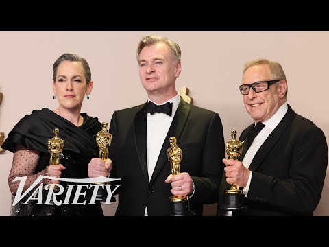 'Oppenheimer' Team on Their Oscar Win for Best Picture - Full Oscars Backstage Speech