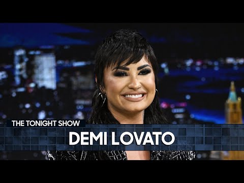 Demi Lovato Spills on Their Album Holy Fvck and Their Secret to Writing a Hit Song | Tonight Show