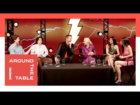 Around the Table With 'Shazam! Fury of the Gods' | Around the Table | Entertainment Weekly