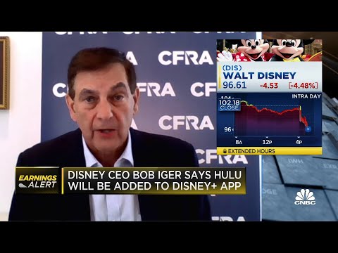 Disney CEO Bob Iger announces Hulu will be integrated into Disney+