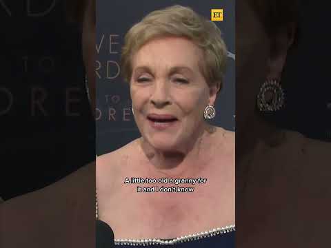 Anne Hathaway is Pulling For Princess Diaries 3 AND For Julie Andrews to Return #shorts