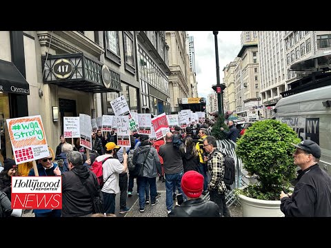 What Day 1 of the WGA Strike Looks Like So Far | THR News