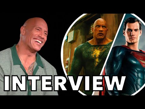 Dwayne Johnson On BLACK ADAM Fighting SUPERMAN | Spoiler Free Interview