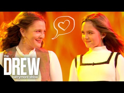 Ryan Kiera Armstrong Recreates the Iconic "Firestarter" Poster with Drew