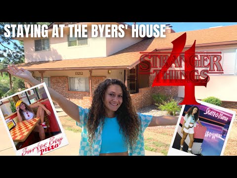 Staying in the Byers House! (More Season 4 Filming Locations)
