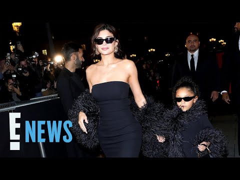 Kylie Jenner & Stormi Webster Are TWINNING at Paris Fashion Week | E! News