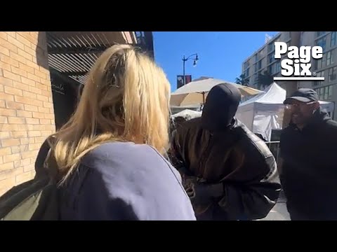 Kanye West aggressively snatches phone out of pap’s hand over Bianca Censori question