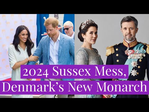 Prince Harry's Aviation Award, Meghan Markle's Golden Globes Snub, Queen Margrethe's Abdication