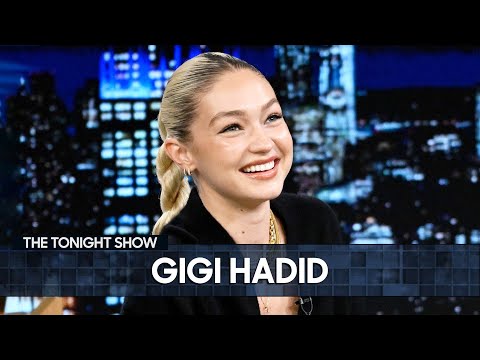 Gigi Hadid Loves Hanging Out with Karaoke Legend Serena Williams | The Tonight Show
