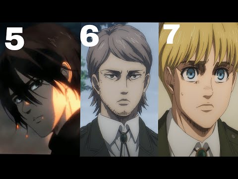 4th Character Popularity Poll Results (2021) || Attack on Titan