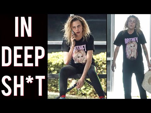 The Amber Heard Effect?! Ex-Flame Cara Delevingne is at ROCK BOTTOM! Burning Man DISASTER!
