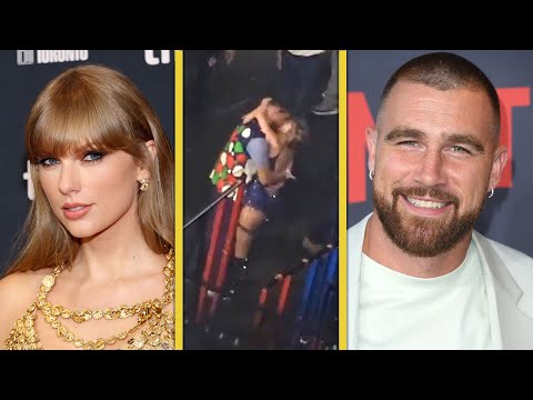 Taylor Swift KISSES Travis Kelce While Leaving Argentina Concert