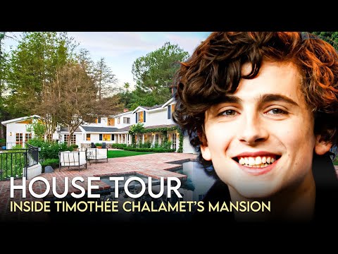 Timothee Chalamet | House Tour | $11 Million Beverly Hills Mansion & More