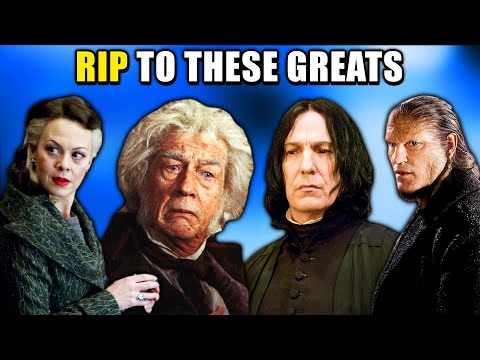 24 Harry Potter Actors Who Passed Away - Harry Potter Explained