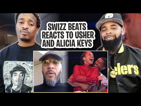 Swizz Beats Reacts to Usher & Alicia Keys’ Hug During Super Bowl Show + Funniest Super Bowl Memes