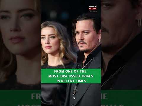 Johnny Depp & Amber Heard Courtroom 'Notebook' Sold For $15,000 On Ebay #Shorts