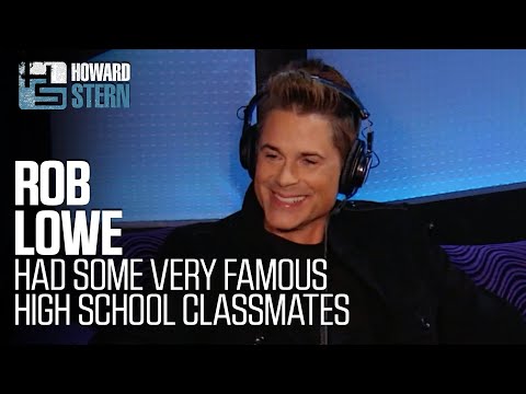 Rob Lowe Went to High School With Robert Downey Jr., Charlie Sheen, and Sean Penn (2014)