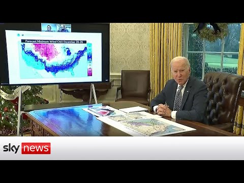 US braced for 'bomb cyclone' of snow and record-breaking cold