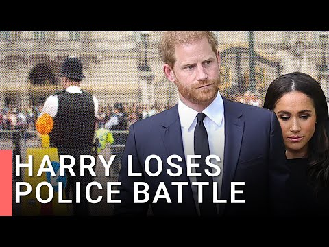 Prince Harry loses police protection court battle