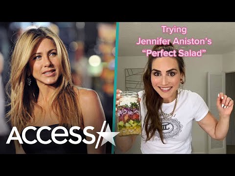 Jennifer Aniston Debunks Viral TikTok Salad People Thought She Ate
