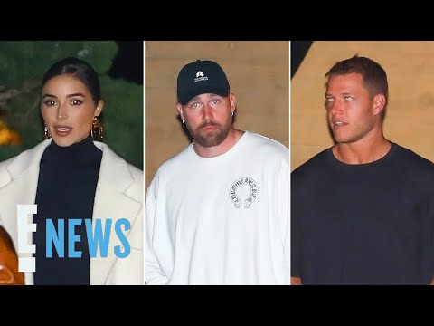 Travis Kelce, Christian McCaffrey & Olivia Culpo Enjoy Night Out! | E! News