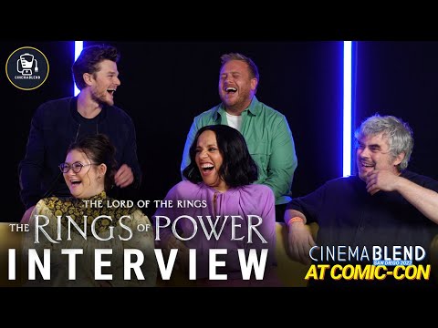 'The Lord of the Rings: The Rings of Power' Interview | Rob Aramayo, Owain Arthur & More