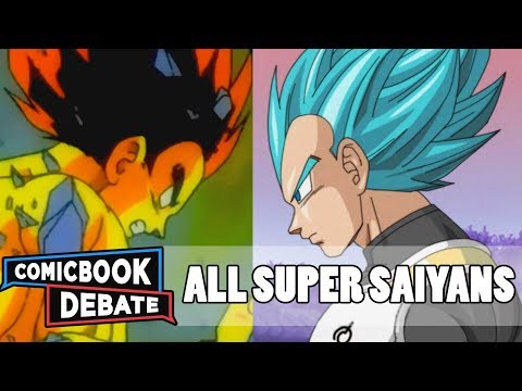 All Super Saiyan Forms in 10 Minutes (2017)