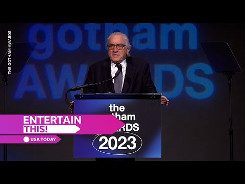 Watch Robert De Niro deliver fiery anti-Trump Gotham Awards speech | ENTERTAIN THIS!