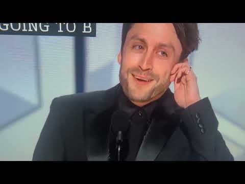 Kieran Culkin wins golden globe for Succession