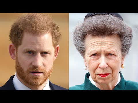 Royal Expert Claims Princess Anne Is 'Furious' With Prince Harry