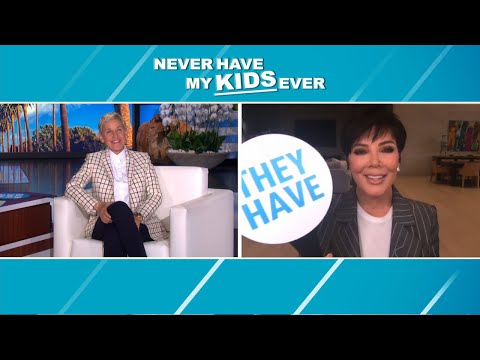 Kris Jenner Tells Tattoo and Waxing Secrets in 'Never Have My Kids Ever'