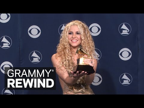Shakira Wins Her First GRAMMY In 2001 | GRAMMY Rewind