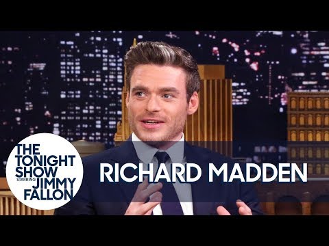 Richard Madden Teaches Jimmy Scottish Slang and Reflects on Game of Thrones