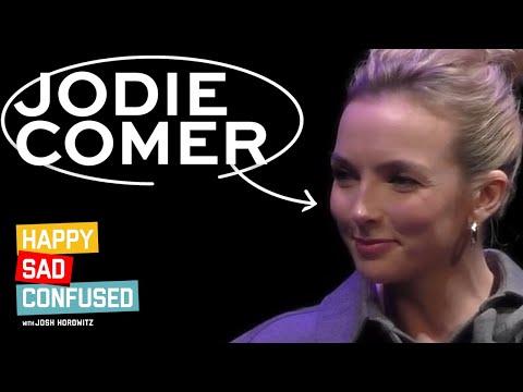 Jodie Comer talks PRIMA FACIE, KILLING EVE finale, Marvel rumors! Happy Sad Confused