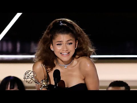 Emmys 2022: Zendaya Makes HISTORY With Second Win for 'Euphoria'