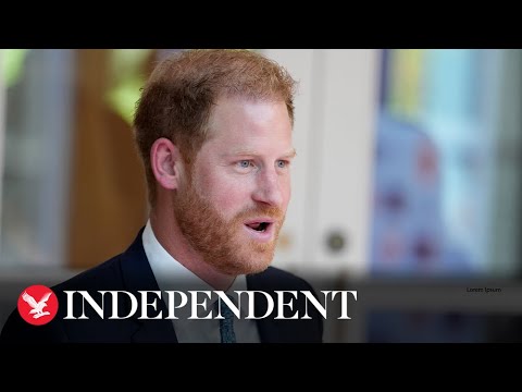 Watch again: Prince Harry arrives for opening of 2023 Invictus Games in Germany