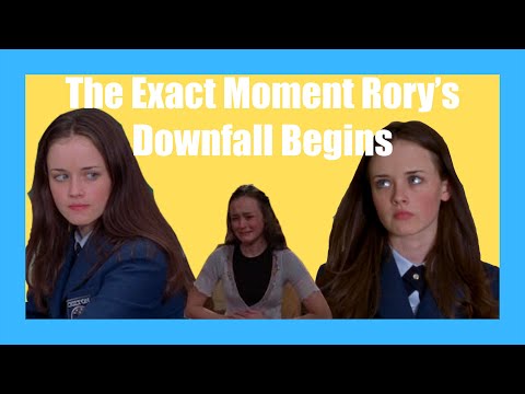 The EXACT moment Rory's downfall begins | Gilmore Girls