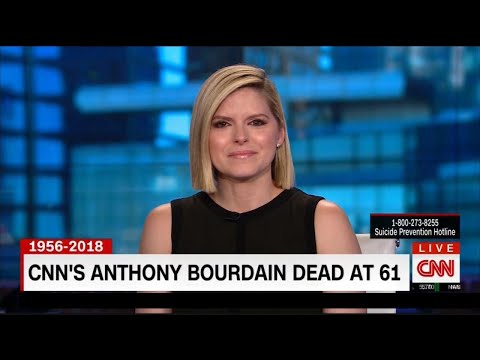 CNN Colleagues Tear Up on Air as They Report Anthony Bourdain’s Death