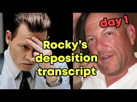 Rocky Brooks Full Deposition - Brooks v Depp Trial Day 1
