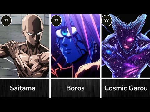 Top 30 Strongest Characters in One punch man | opm Strongest Characters