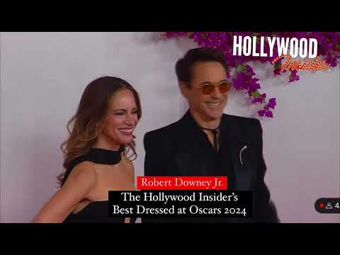 Oscar Winner Robert Downey Jr - Oscars Best Dressed - Oppenheimer