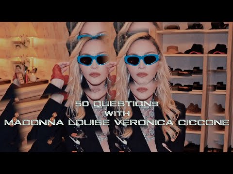 Finally Enough Talk: 50 Questions With Madonna