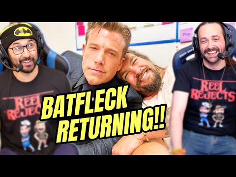 BEN AFFLECK BATMAN OFFICIALLY RETURNING!! Jason Momoa Confirms Batfleck Aquaman 2 The Lost Kingdom