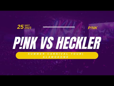 Pink vs. Heckler | Summer Carnival Tour | Alamodome | San Antonio, TX
