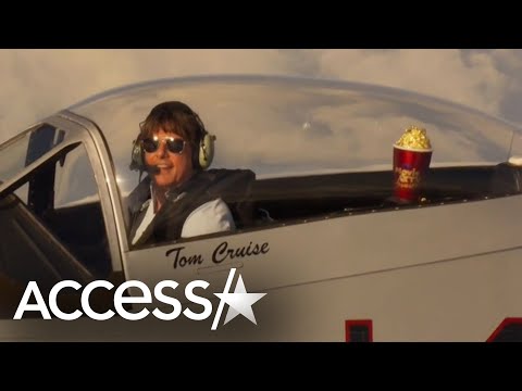 Tom Cruise FLIES JET While Accepting MTV Movie & TV Award For 'Top Gun: Maverick'