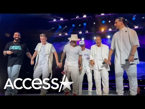 Drake Joins Backstreet Boys For EPIC Onstage Collab
