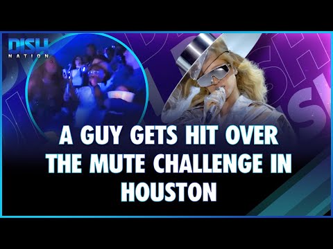 A Guy Gets Hit Over the Mute Challenge at the Houston Stop of Beyonce's Renaissance Tour