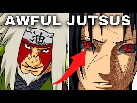 The WORST Jutsus In Naruto