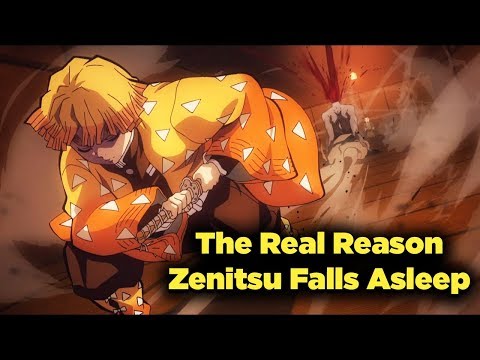 the real reason Zenitsu Falls Asleep & How FAST is He? Demon Slayer Explained (Kimetsu no Yaiba)