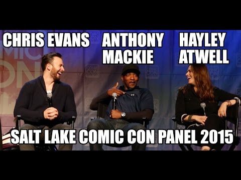 Chris Evans/Anthony Mackie/Hayley Atwell Panel at Salt Lake Comic Con 2015